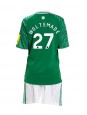 Newcastle United Nick Woltemade #27 Replika Borta Kläder Barn 2025-26 Kortärmad (+ byxor)